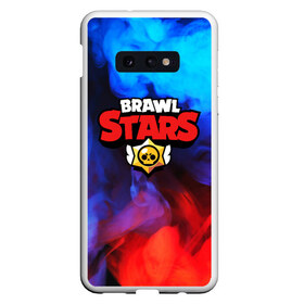 Чехол для Samsung S10E с принтом BRAWL STARS SMOKE в Тюмени, Силикон | Область печати: задняя сторона чехла, без боковых панелей | android | brawl stars | crow | games | leon | mobile game | stars | бравл старс | ворон | игры | леон | мобильные игры