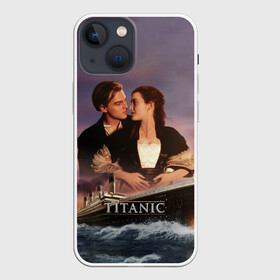 Чехол для iPhone 13 mini с принтом Titanic в Тюмени,  |  | Тематика изображения на принте: cameron | dawson | dicaprio | jack | james | kate | leonardo | liner | ocean | rose | titanic | джеймс | джек | дикаприо | доусон | кейт | кэмерон | лайнер | леонардо | океан | роза | титаник | уинслет