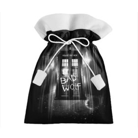 Подарочный 3D мешок с принтом Doctor Who в Тюмени, 100% полиэстер | Размер: 29*39 см | bbc | dimension | dr who | jenna coleman | jodie whittaker | matt smith | relative | resolution | space | tardis | the doctor | time | галлифрей | джоди уиттакер | доктор кто | тардис