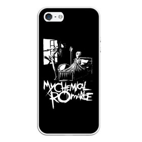 Чехол для iPhone 5/5S матовый с принтом My Chemical Romance в Тюмени, Силикон | Область печати: задняя сторона чехла, без боковых панелей | gerard way | mcr | my chemical romance | альтернативный | группа | джерард уэй | май кемикал романс | мкр | мой химический роман | мхр | мцр | панк | поп | поппанк | рок | рэй торо