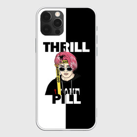 Чехол для iPhone 12 Pro с принтом Thrill pill в Тюмени, силикон | область печати: задняя сторона чехла, без боковых панелей | pill | thrill | thrill pill | пилл | тимур самедов | трилл | трилл пилл