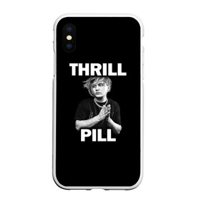 Чехол для iPhone XS Max матовый с принтом Thrill pill в Тюмени, Силикон | Область печати: задняя сторона чехла, без боковых панелей | pill | thrill | thrill pill | пилл | тимур самедов | трилл | трилл пилл