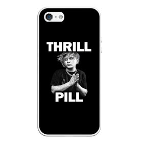 Чехол для iPhone 5/5S матовый с принтом Thrill pill в Тюмени, Силикон | Область печати: задняя сторона чехла, без боковых панелей | pill | thrill | thrill pill | пилл | тимур самедов | трилл | трилл пилл