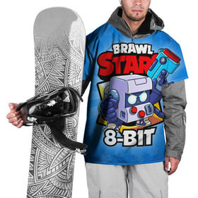Накидка на куртку 3D с принтом BRAWL STARS 8-BIT в Тюмени, 100% полиэстер |  | Тематика изображения на принте: 8 bit | 8 бит | brawl stars | brawl stars 8 bit | brawler | бравл старз | бравлер