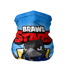 Бандана-труба 3D с принтом BRAWL STARS CROW в Тюмени, 100% полиэстер, ткань с особыми свойствами — Activecool | плотность 150‒180 г/м2; хорошо тянется, но сохраняет форму | brawl stars | brawl stars crow | brawler | crow | бравл старз | бравлер | ворон