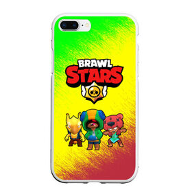 Чехол для iPhone 7Plus/8 Plus матовый с принтом Brawl Stars Leon Nita Crow в Тюмени, Силикон | Область печати: задняя сторона чехла, без боковых панелей | brawl stars | brawl stars 8 bit | brawl stars crow | brawl stars crow phoenix | brawl stars leon | brawl stars leon shark | brawl stars nita | brawl stars robot spike | brawl stars spike | бравл старс | бравла старс | браво старс | персона