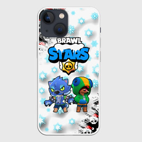 Чехол для iPhone 13 mini с принтом Новогодний Brawl Stars Two Leon в Тюмени,  |  | brawl stars | brawl stars 8 bit | brawl stars crow | brawl stars crow phoenix | brawl stars l | brawl stars leon | brawl stars leon shark | brawl stars nita | brawl stars robot spike | brawl stars spike | бравл старс | бравла старс | браво с