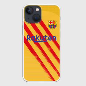 Чехол для iPhone 13 mini с принтом Barcelona 4 th kit 19 20 в Тюмени,  |  | barcelona | champions | laliga | league | spain | барселона | испания | лига | месси | чемпионов