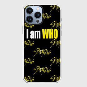 Чехол для iPhone 13 Pro Max с принтом I am WHO в Тюмени,  |  | 3racha | i.n | jyp nation | k pop | kpop | skz | stray kids | к поп | кпоп | ли ноу | скз | страй кидс | стрэй кидс | сынмина | уджин | феликса | хана | хёнджина | чана | чанбина