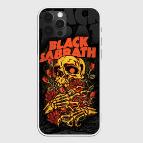 Чехол для iPhone 12 Pro Max с принтом Black Sabbath в Тюмени, Силикон |  | Тематика изображения на принте: black sabbath | hard rock | heavy metal | блэк сабат | группы | метал | музыка | оззи осборн | рок | хард рок | хэви метал