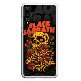 Чехол для Honor 20 с принтом Black Sabbath в Тюмени, Силикон | Область печати: задняя сторона чехла, без боковых панелей | Тематика изображения на принте: black sabbath | hard rock | heavy metal | блэк сабат | группы | метал | музыка | оззи осборн | рок | хард рок | хэви метал