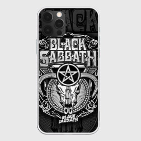 Чехол для iPhone 12 Pro Max с принтом Black Sabbath в Тюмени, Силикон |  | black sabbath | hard rock | heavy metal | блэк сабат | группы | метал | музыка | оззи осборн | рок | хард рок | хэви метал