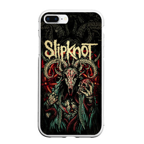 Чехол для iPhone 7Plus/8 Plus матовый с принтом Slipknot в Тюмени, Силикон | Область печати: задняя сторона чехла, без боковых панелей | slipknot | we are not your kind | альтернативный метал | грув метал | метал | музыка | ню метал | слипнот