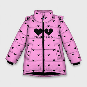 Зимняя куртка для девочек 3D с принтом Yungblud hearts в Тюмени, ткань верха — 100% полиэстер; подклад — 100% полиэстер, утеплитель — 100% полиэстер. | длина ниже бедра, удлиненная спинка, воротник стойка и отстегивающийся капюшон. Есть боковые карманы с листочкой на кнопках, утяжки по низу изделия и внутренний карман на молнии. 

Предусмотрены светоотражающий принт на спинке, радужный светоотражающий элемент на пуллере молнии и на резинке для утяжки. | 11minutes | anarchist | billie eilish | die for the hype | dominic harrison | edit | fandoms | halsey | kill somebody | polygrapheyes | psychotickids | tinpanboy | yungblud | yungblud army | yungblud art | yungblud edit | yungblud fan | доминик харрис | я