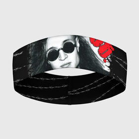 Повязка на голову 3D с принтом Гражданская оборона + Спина в Тюмени,  |  | punk | punks not dead | гр.об. | гражданская оборона | гроб | егор летов | панки | хой