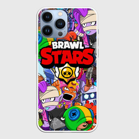 Чехол для iPhone 13 Pro Max с принтом BRAWL STARS в Тюмени,  |  | 8 bit | 8 бит | brawl stars | brawler | crow | emz | leon | nita | sandy | spike | бравл старз | бравлер | ворон | леон | нита | спайк | сэнди | эмз