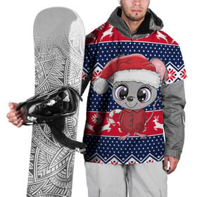 Накидка на куртку 3D с принтом Милый новогодний мышонок в Тюмени, 100% полиэстер |  | Тематика изображения на принте: 2020 | mouse | rat | годкрысы | годмыши | зима | зимняя | крыса | мороз | мышка | мышь | новогодняя | новый год | новый год 2020 | рождество | симолгода | снег | холод