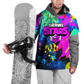 Накидка на куртку 3D с принтом Brawl Stars в Тюмени, 100% полиэстер |  | Тематика изображения на принте: 2020 | android | brawl stars | crow | games | leon | mobile game | stars | бравл старс | ворон | игры | леон | мобильные игры