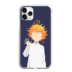 Чехол для iPhone 11 Pro Max матовый с принтом Emma в Тюмени, Силикон |  | emma | neverland | the promised neverland | yakusoku no neverland | неверленд | неверлэнд | обещанный неверленд | эмма