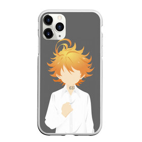 Чехол для iPhone 11 Pro матовый с принтом Emma в Тюмени, Силикон |  | emma | neverland | the promised neverland | yakusoku no neverland | неверленд | неверлэнд | обещанный неверленд | эмма