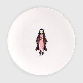 Тарелка с принтом Незуко в полный рост в Тюмени, фарфор | диаметр - 210 мм
диаметр для нанесения принта - 120 мм | demon | kamado | nezuko | slayer | камадо | недзуко | незуко | нэдзуко | нэзуко