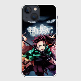 Чехол для iPhone 13 mini с принтом Клинок рассекающий демонов в Тюмени,  |  | anime | demon slayer | kimetsu no yaiba | nezuko | tanjiro | аниме | клинок рассекающий демонов | клинок уничтожающий демонов | манга | нэдзуко | тандзиро