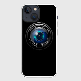 Чехол для iPhone 13 mini с принтом Объектив в Тюмени,  |  | camera | canon | nikon | photo | photograph | photographer | sony | камера | линза | объектив | фотик | фото | фотоаппарат | фотограф