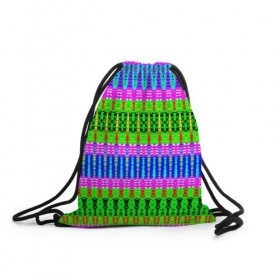 Рюкзак-мешок 3D с принтом ornament indian в Тюмени, 100% полиэстер | плотность ткани — 200 г/м2, размер — 35 х 45 см; лямки — толстые шнурки, застежка на шнуровке, без карманов и подкладки | абстракция | геометрия | орнамент