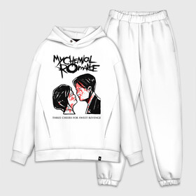 Мужской костюм хлопок OVERSIZE с принтом My Chemical Romance в Тюмени,  |  | black parade | killjoy | mcr | my chemical romance | килджой