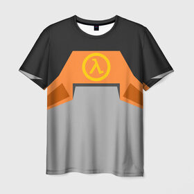 Мужская футболка 3D с принтом Half-Life:Alyx в Тюмени, 100% полиэфир | прямой крой, круглый вырез горловины, длина до линии бедер | Тематика изображения на принте: 