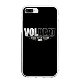 Чехол для iPhone 7Plus/8 Plus матовый с принтом Volbeat в Тюмени, Силикон | Область печати: задняя сторона чехла, без боковых панелей | groove metal | hardcore | psychobilly | rebound | replay | rewind | volbeat | волбит