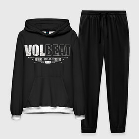 Мужской костюм 3D (с толстовкой) с принтом Volbeat в Тюмени,  |  | groove metal | hardcore | psychobilly | rebound | replay | rewind | volbeat | волбит