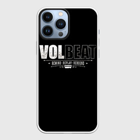 Чехол для iPhone 13 Pro Max с принтом Volbeat в Тюмени,  |  | Тематика изображения на принте: groove metal | hardcore | psychobilly | rebound | replay | rewind | volbeat | волбит