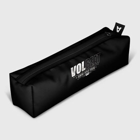 Пенал 3D с принтом Volbeat в Тюмени, 100% полиэстер | плотная ткань, застежка на молнии | groove metal | hardcore | psychobilly | rebound | replay | rewind | volbeat | волбит