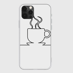 Чехол для iPhone 12 Pro Max с принтом Чашечку кофе? в Тюмени, Силикон |  | Тематика изображения на принте: бариста | бармен | вкус | кардиограмма | кофе | кофеман | напиток | подача | профессия | хобби | чашка
