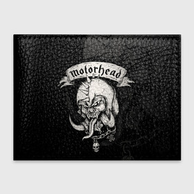 Обложка для студенческого билета с принтом Motorhead в Тюмени, натуральная кожа | Размер: 11*8 см; Печать на всей внешней стороне | Тематика изображения на принте: motorhead | группы | лемми килмистер | метал | музыка | рок | хард рок | хеви метал