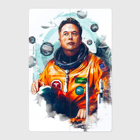 Магнитный плакат 2Х3 с принтом Elon Mask в Тюмени, Полимерный материал с магнитным слоем | 6 деталей размером 9*9 см | Тематика изображения на принте: spacex | илон | илонмаск | космос | маск | ракета | тесла