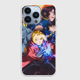 Чехол для iPhone 13 Pro с принтом Fullmetal Alchemist Brotherhood в Тюмени,  |  | anime | fullmetal alchemist brotherhood | аниме. | стальной алхимик братство | цельнометаллический алхимик братство