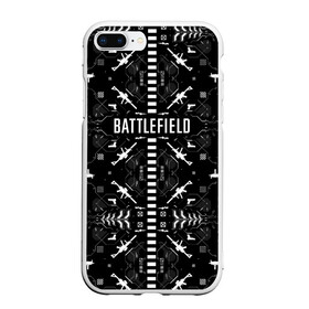 Чехол для iPhone 7Plus/8 Plus матовый с принтом Battlefield в Тюмени, Силикон | Область печати: задняя сторона чехла, без боковых панелей | battlefield | call | cod | counter | csgo | duty | game | rainbow | siege | six | strike | батла | батлфилд | игра | ксго | шутер