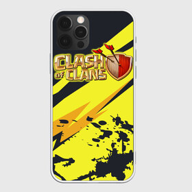 Чехол для iPhone 12 Pro Max с принтом Clash of Clans в Тюмени, Силикон |  | base | clan wars | coc | hall | hog rider | royale | strategy | town | trap | update | база | гоблин | золото | клеш оф кленс | кок | крепость | кристаллы | трофей | эликсир