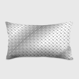 Подушка 3D антистресс с принтом Рифлёный металл в Тюмени, наволочка — 100% полиэстер, наполнитель — вспененный полистирол | состоит из подушки и наволочки на молнии | металл рифлёный железо блеск текстура