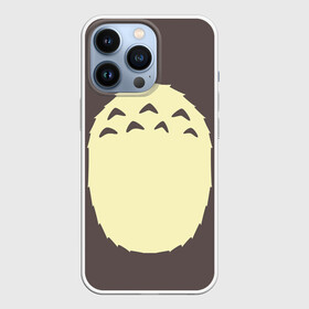 Чехол для iPhone 13 Pro с принтом Животик Тоторо в Тюмени,  |  | anime | hayao miyazaki | japanese | meme | miyazaki | piano | studio ghibli | tokyo | totoro | гибли | котобус | мой | сосед | сусуватари | тонари | тоторо | хаяо миядзаки