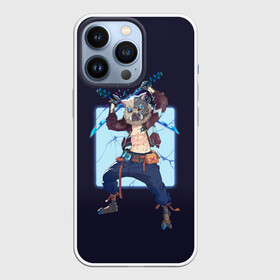 Чехол для iPhone 13 Pro с принтом Иноске Хашибира в Тюмени,  |  | anime | cyberpunk | kawaii | kimetsu no yaiba | nezuko | аниме | арт | девушка | демон | демонесса | иноске | каваи | камадо | киберпанк | клинок рассекающий демонов | маска | незуко