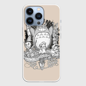 Чехол для iPhone 13 Pro с принтом Тоторо в Тюмени,  |  | anime | hayao miyazaki | japanese | meme | miyazaki | piano | studio ghibli | tokyo | totoro | гибли | котобус | мой | сосед | сусуватари | тонари | тоторо | хаяо миядзаки