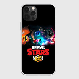 Чехол для iPhone 12 Pro с принтом Brawl Stars в Тюмени, силикон | область печати: задняя сторона чехла, без боковых панелей | bo | brawl | brock | bull | colt | dynamike | elprimo | jessie | leon | moba | nita | shelly | stars | бо | брок | булл | джесси | динамайк | кольт | леон | нита | шелли | эльпримо