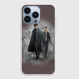 Чехол для iPhone 13 Pro с принтом SHERLOCK | ШЕРЛОК в Тюмени,  |  | 221b | bbc | benedict cumberbatch | john watson | mark gatiss | martin freeman | sherlock holmes | steven moffat | бейкер | джон ватсон | мориарти | стрит | шерлок