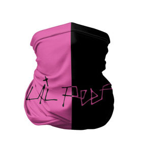 Бандана-труба 3D с принтом LIL PEEP в Тюмени, 100% полиэстер, ткань с особыми свойствами — Activecool | плотность 150‒180 г/м2; хорошо тянется, но сохраняет форму | Тематика изображения на принте: lil peep | lil prince | pink | зарубежная музыка | лил пип | маленький принц
