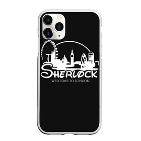 Чехол для iPhone 11 Pro матовый с принтом Sherlock в Тюмени, Силикон |  | 221b | bbc | benedict cumberbatch | john watson | mark gatiss | martin freeman | sherlock holmes | steven moffat | бейкер | джон ватсон | мориарти | стрит | шерлок