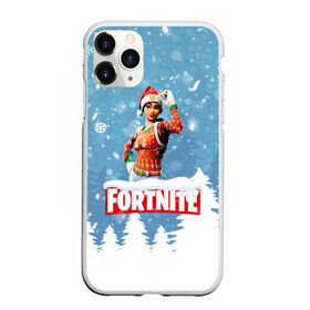 Чехол для iPhone 11 Pro Max матовый с принтом Новогодний Fortnite в Тюмени, Силикон |  | 2020 | christmas | fortnite | fortnite 2 | fortnite chapter 2 | fortnite2 | fortnite: chapter 2 | new year | snow | winter | игры | новогодний | новый год | фортнайт | фортнайт 2