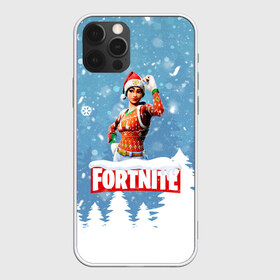 Чехол для iPhone 12 Pro Max с принтом Новогодний Fortnite в Тюмени, Силикон |  | 2020 | christmas | fortnite | fortnite 2 | fortnite chapter 2 | fortnite2 | fortnite: chapter 2 | new year | snow | winter | игры | новогодний | новый год | фортнайт | фортнайт 2